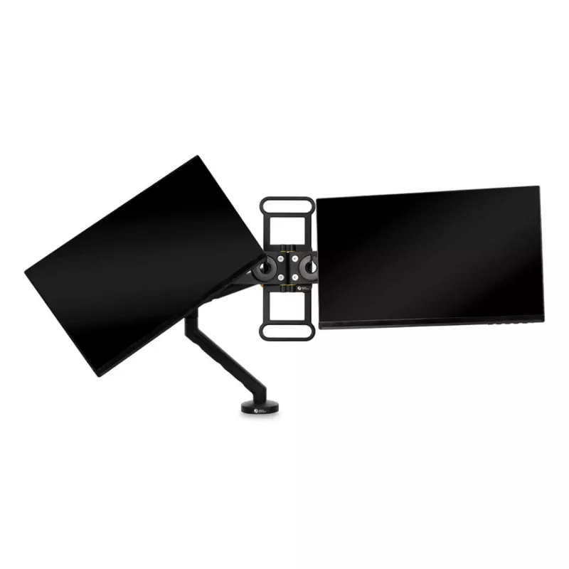BakkerElkhuizen BE Universal Crossbar, 8 kg, 43,2 cm (17 col.), 88,9 cm (35 col.), 100 x 100 mm, reguliuojamas aukštis, juoda