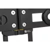 BakkerElkhuizen BE Universal Crossbar, 8 kg, 43,2 cm (17 col.), 88,9 cm (35 col.), 100 x 100 mm, reguliuojamas aukštis, juoda