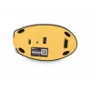 BakkerElkhuizen Handshake Mouse Left – kairiarankiams vertikali pelė, belaidė RF + Bluetooth + USB Type-C, 6400 DPI, juoda, pilka