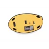 BakkerElkhuizen Handshake Mouse Right – vertikali pelė dešinei rankai, belaidė RF + Bluetooth + USB Type-C, 6400 DPI, juoda/pilka