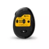 BakkerElkhuizen MidWay pelė kairiarankiams, vertikali, optinė, RF Bluetooth + USB Type-C, 2400 DPI, pilka, juoda