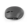BakkerElkhuizen MidWay pelė dešinei rankai, vertikalaus dizaino, optinė, RF Wireless + Bluetooth + USB Type-C, 2400 DPI, pilka, juoda