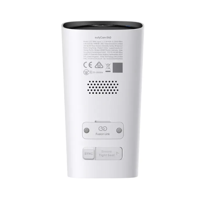 IP apsaugos kulka kamera Anker Eufy eufyCam E40 2 kamerų rinkinys su HomeBase S280, lauko, 2688×1520 px, 130° matymo laukas, montavimui ant sienos