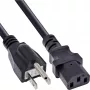 InLine B-16658J maitinimo kabelių didmeninis rinkinys, 30 vnt., Japonijos kištukas–IEC C13, 1,8 m