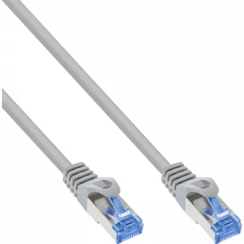Tinklo kabelis InLine B-74805 Cat6a S/FTP (S-STP) RJ-45 – RJ-45, 5 m, pilka