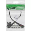 InLine 16934L maitinimo ilginimo laidas su užrakinamu C13 kištuku 0,5 m