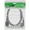 InLine 16952L maitinimo laidas juodas 2 m IEC C13 CEE7/7