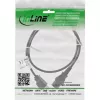 InLine 16952U maitinimo laidas Juodas 2 m IEC C13 NEMA 5-15P