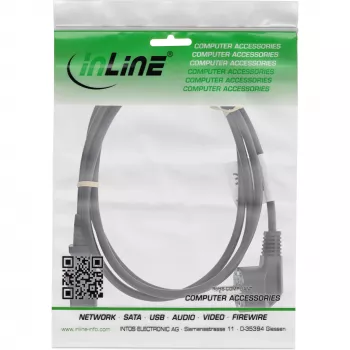 InLine 16953L maitinimo laidas juodas 3 m IEC C13 CEE7/7