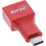 InLine 31651 USB duomenų blokatorius su USB-C kištuku ir USB-A lizdu, 5 V 1,5 A