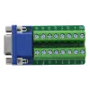 InLine 92503A Gnybtų blokas VGA (HD15) mėlynas, žalias