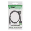InLine 92504G laidas USB-A / gnybtų blokas, 5 kontaktų, juoda, žalia