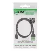 InLine 92504D laidas jungtuvas Micro USB / gnybtų blokas, 5 kontaktai, juoda, žalia