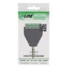 InLine 92504J laidas jungtis 3.5 mm 4 kontaktų TRRS / gnybtų blokas 4 kontaktai Juoda, Žalia