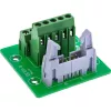 InLine 92504O laidas jungtis IDC 10 / gnybtų blokas 5 gnybtai Žalia, Šviesiai pilka