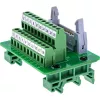 InLine 92504P adapteris nuo 20 kontaktų IDC lizdo iki 10 kontaktų gnybtų bloko, montuojamas ant PCB