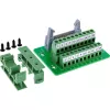 InLine 92504P adapteris nuo 20 kontaktų IDC lizdo iki 10 kontaktų gnybtų bloko, montuojamas ant PCB