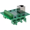 InLine 92505A RJ45 8P8C / gnybtų blokas 9 kontaktų žalias