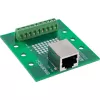 InLine 92505B RJ45 lizdas su gnybtų bloku, tiesus, DIN bėgiui