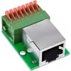 InLine 92505F RJ45 Cat.5e 8P8C / gnybtų blokas 8 kontaktų žalias