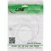 InLine 35122W USB kabelis USB 2.0 2 m USB A 2 x USB C Baltas