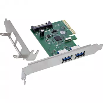 InLine 76666N vidinė PCIe USB 3.2 Gen 2 plokštė