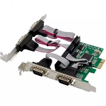 InLine 76619E PCIe 4 prievadų RS-232 sąsajos adapteris