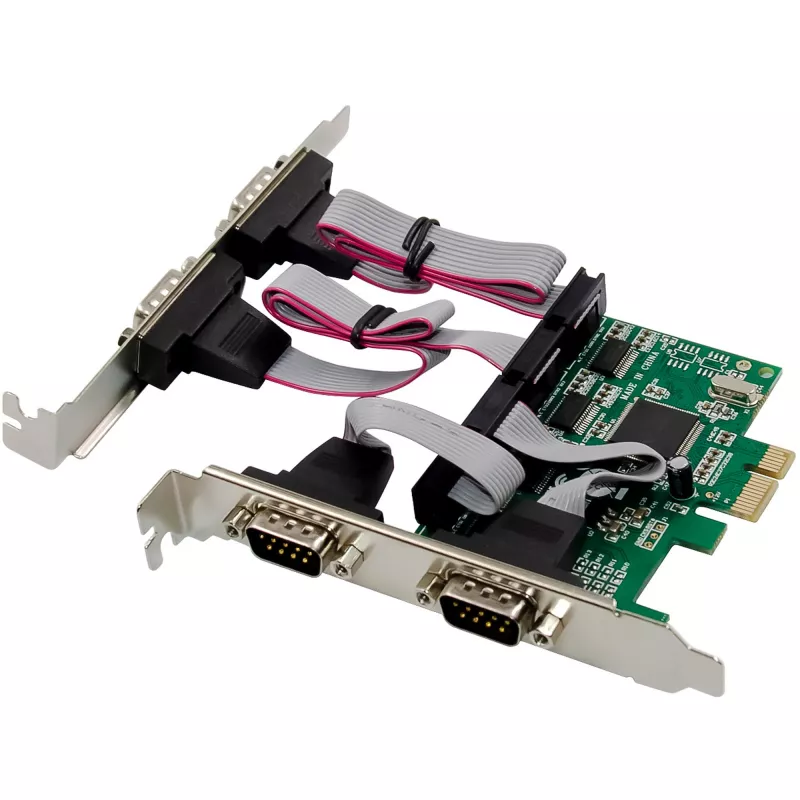 InLine 76619E PCIe 4 prievadų RS-232 sąsajos adapteris