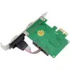 PCIe 2 prievadų RS-232 sąsajos adapteris InLine 76619F