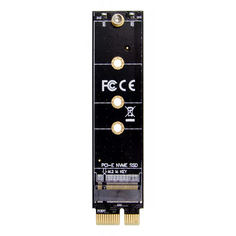InLine 76619H – PCIe x1 adapteris M.2 NVMe SSD