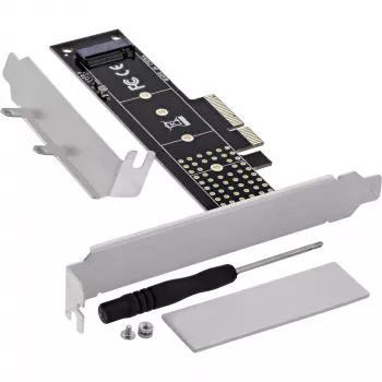 InLine 76619I – PCIe adapterio kortelė M.2 NVMe SSD