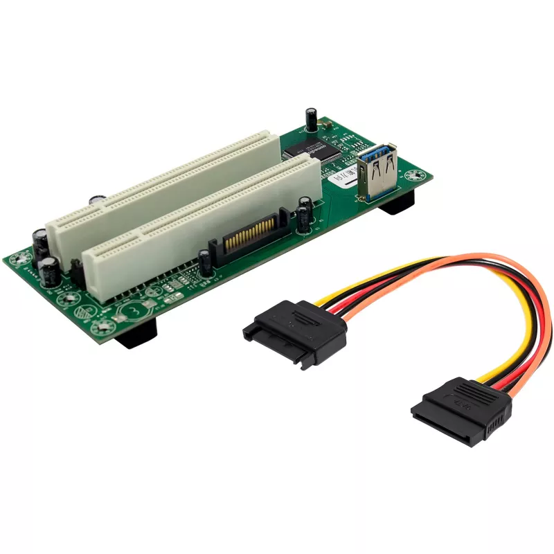 InLine 76619K PCIe į PCI adapterio kortelė, 2x PCI lizdai