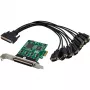 InLine 76660Z 8 prievadų RS-232 PCIe nuoseklioji plokštė