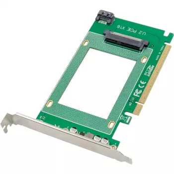 InLine 76619J PCIe x16 U.2 NVMe sąsajos plokštė
