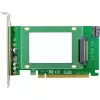 InLine 76619J PCIe x16 U.2 NVMe sąsajos plokštė