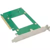 InLine 76619J PCIe x16 U.2 NVMe sąsajos plokštė