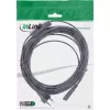 InLine 16159 maitinimo laidas 10 m juodas CEE7/16 – IEC C7 su jungikliu
