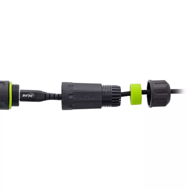 USB-C moviklis InLine 69927M – IP68 vandeniui atsparus adapteris