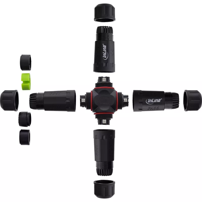 Maitinimo kištukinis adapteris InLine 69927V — tarptautinių lizdų adapteris