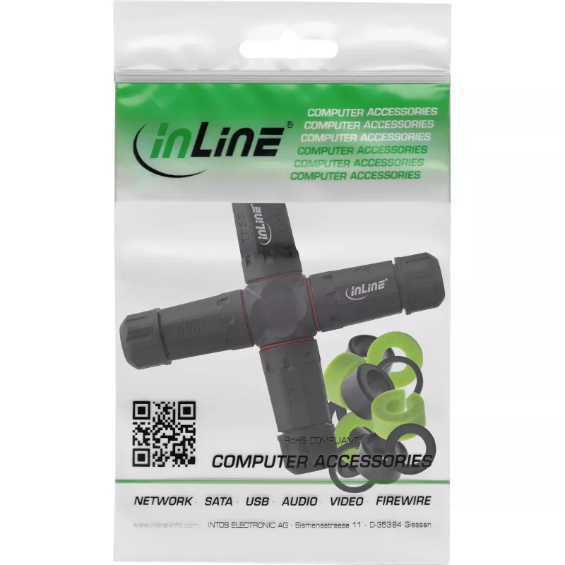 Maitinimo kištukinis adapteris InLine 69927V — tarptautinių lizdų adapteris