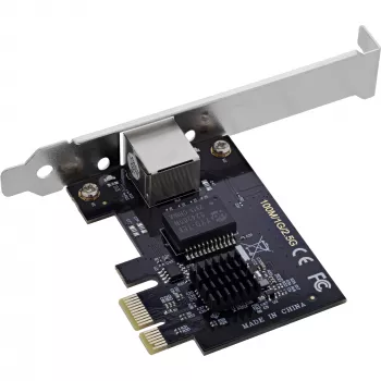 InLine 51125T tinklo plokštė vidinė Ethernet 2500 Mbit/s