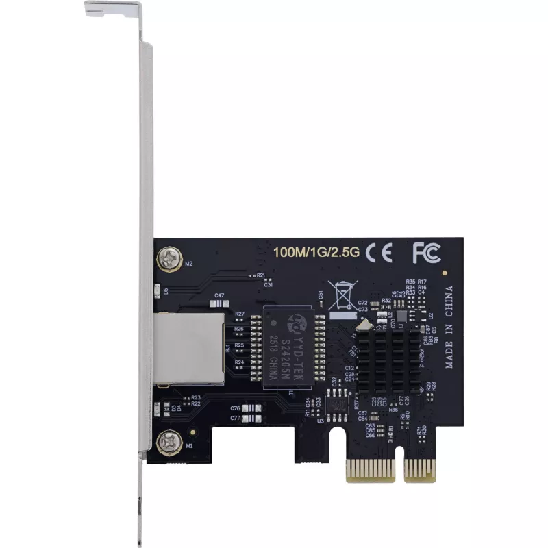 InLine 51125T tinklo plokštė vidinė Ethernet 2500 Mbit/s