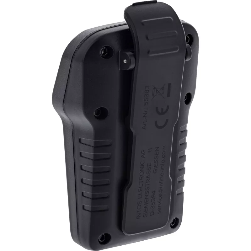 Nešiojamas mono garsiakalbis InLine 55398 — juodas, garsiakalbio skersmuo 2,8 cm, Bluetooth 2,4 GHz (10 m atstumas)