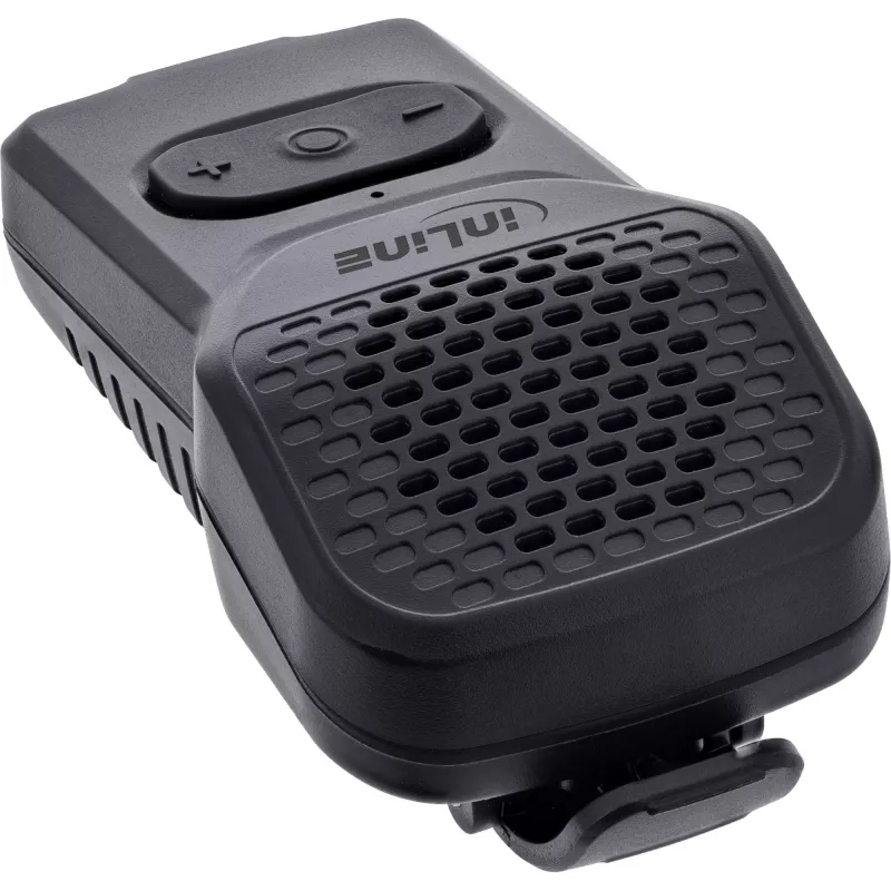Nešiojamas mono garsiakalbis InLine 55398 — juodas, garsiakalbio skersmuo 2,8 cm, Bluetooth 2,4 GHz (10 m atstumas)