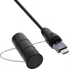 InLine 17990T HDMI laidas 90 m, HDMI A tipo (standartinis), juodas