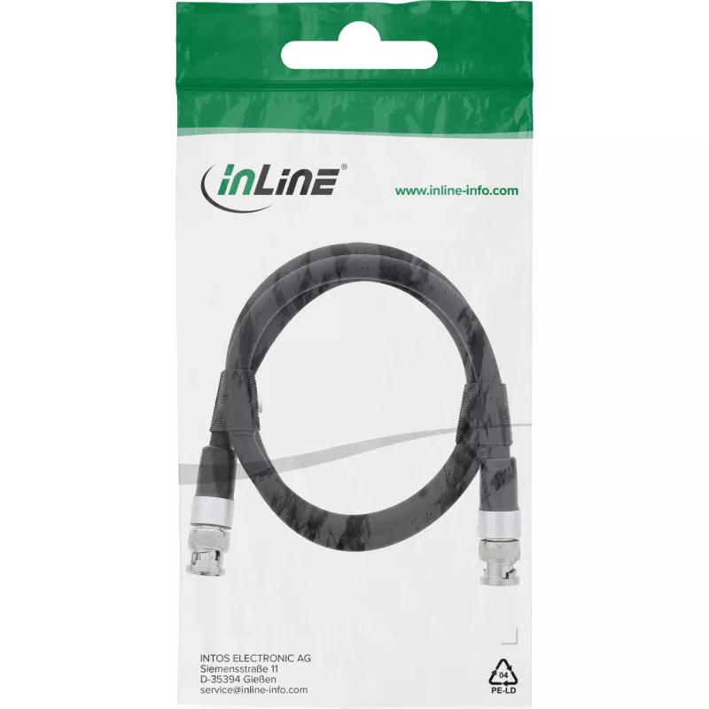 VGA laidas InLine 10801S, analoginis vaizdo kabelis, 88 g, H15×W15 mm