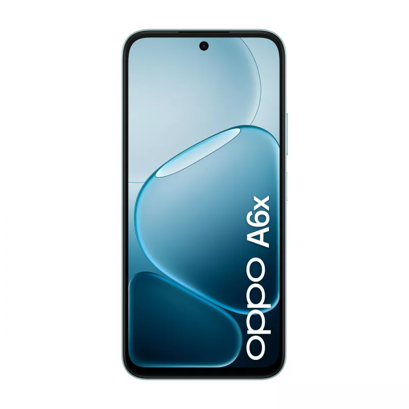 OPPO A6x 17,1 cm (6,75 colio) Dual SIM Android 15 4G USB Type-C 4 GB 128 GB 6100 mAh Mėlyna