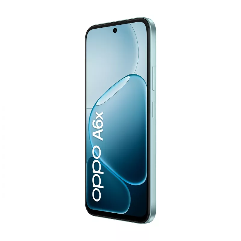 OPPO A6x 17,1 cm (6,75 colio) Dual SIM Android 15 4G USB Type-C 4 GB 128 GB 6100 mAh Mėlyna