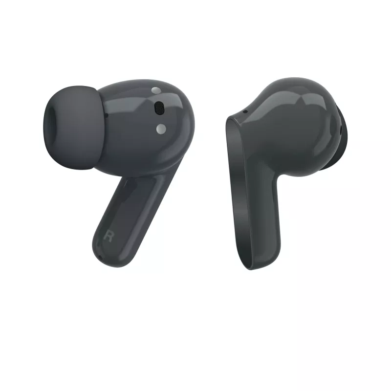Ausinės MOTOROLA Moto Buds Bass TWS belaidės į ausį skambučiams ir muzikai, juodos, 51 g