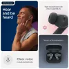Ausinės MOTOROLA Moto Buds Bass TWS belaidės į ausį skambučiams ir muzikai, juodos, 51 g